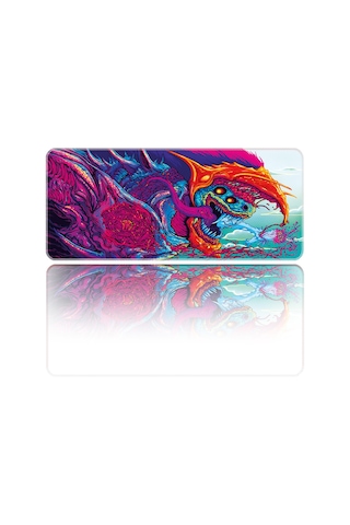 Helixsun Mouse Pad Büyük Boy Gaming Oyuncu Xl 70x30 Cm Hyper Beast