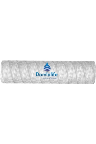 10" Inç Iplik 10 Micron Sediment Sargı Ip Tortu Filtre