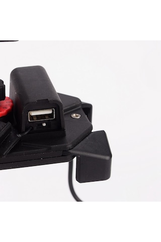 Homyl Usb Şarjlı Motosiklet Geri Çekilebilir Cep Telefonu Tarif Edildiği Gibi