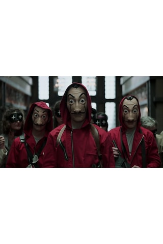 La Casa De Papel Salvador Dali Maskesi Netflix Banka Soygun Dizi