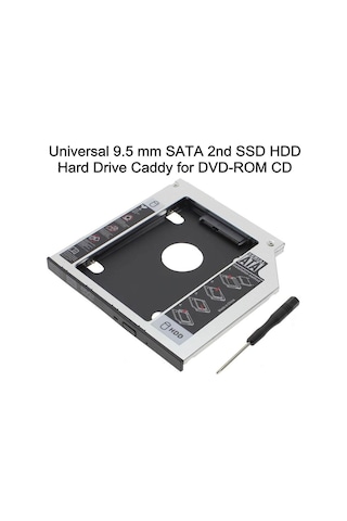 9.5Mm Sata Hdd Harddisk Caddy Kızak Kutu Laptop S