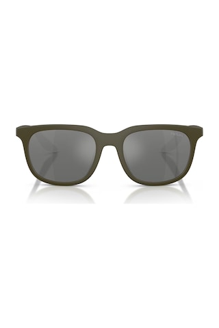 Prada Ps B09su 15x41a 54 Linea Rossa Unisex Oval Yeşil Aynalı Kemik Güneş Gözlüğü