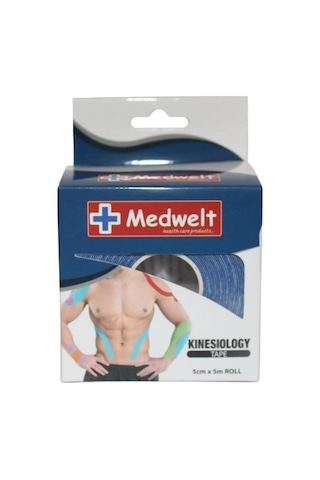 Medwelt Kinezyo Bandı Mavi 5 CM x 5 M
