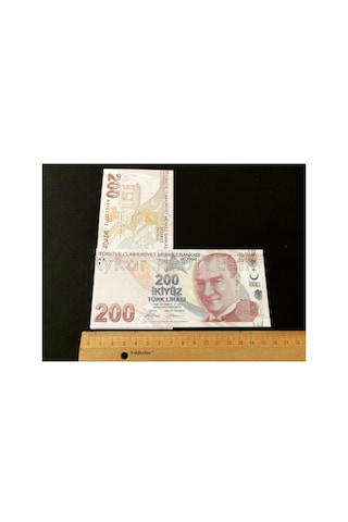 300 Adet Geçersiz 200 Tl Dizi Film Düğün Çekimleri için Paralar