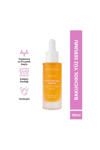 Bade Natural Bakuchiol Phyto Retinol Yüz Serumu 30 ML