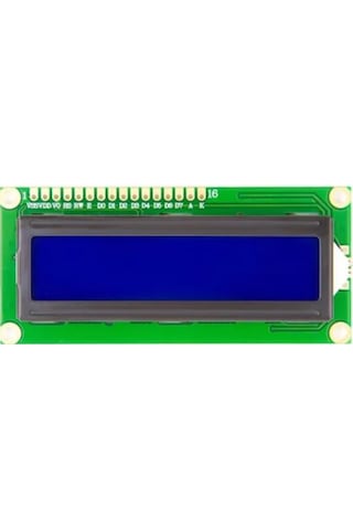 Arduino 2X16 Lcd Ekran (Mavi ) Sol Üst