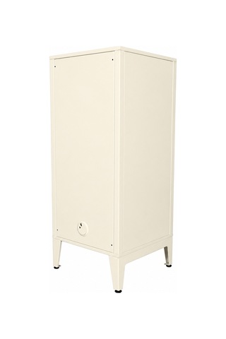 Alfafonet Ziglat Serisi Perfore Kapaklı Çok Amaçlı Dolap 450x900x450 Mm Mat Beyaz