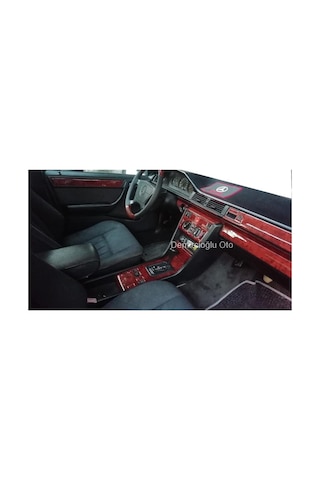Mercedes W124 Kasa 200 E 1985 Ve 1995 Arası 50 Parça Kuş Gözü Maun Kaplama