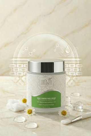Skın Purifier Krem Karma Ve Yağlı Ciltler İçin Yağ Dengeleyici Yüz Kremi Niacinamide & Hyaluronic Acid 100 Ml