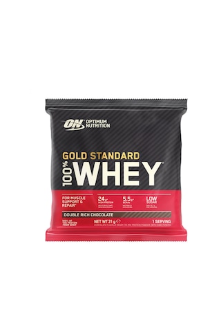 100% Whey Gold Standard Çikolata Aromalı Şase 31g 1 Servis 24'lü Paket Çikolata