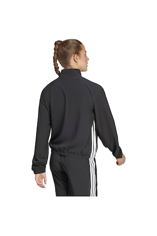 Black/whıte Adidas Kadın Koşu - Yürüyüş Eşofman Üstü We 3s Woven Jkt Jd6539 Siyah