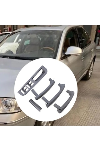 Yunjiwu Suntek Volkswagen Passat B5/b5.5 İç Kapı Kolları - 3b1867171e Gri Renk