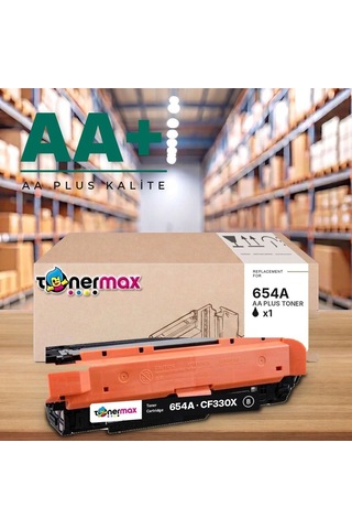 Hp 654a Cf330x Siyah Uyumlu Toner Aa Plus / Color Laserjet Enterprise M651