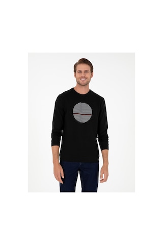 Pierre Cardin Siyah Regular Fit Sweatshirt 1941532