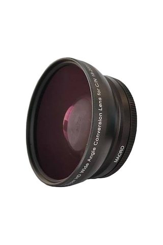 Raypro 18-200 MM Lens İçin 72 MM 0.45x Ultra Geniş Açı (Canon ve Nikon) Uyumlu Lens + Super Makro Lens