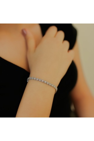 Lova 0,39 Karat Pırlanta Su Yolu Bileklik - 4070007