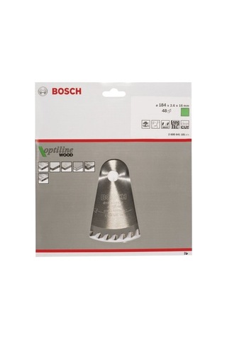 184 16 Mm Ahşap İçin Daire Testere Bıçağı, 48 Diş