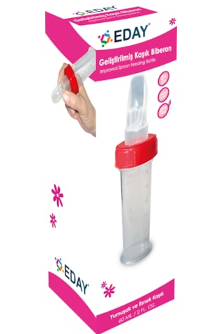 Eday Geliştirilmiş Kaşık Biberon - 60 Ml