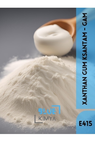 Blue Kimya Xanthan Gum E415 Ksantam Gam Stabilizör Ve Kıvam Arttırıcı 250 G Blue Kimya Xanthan Gum E415 Ksantam Gam Stabilizör Ve Kıvam Arttırıcı 250 G