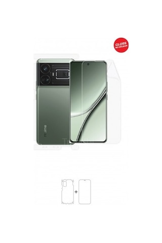 Realme Gt5 Ön, Arka Ve Yan 360 Derece Tam Kaplama Tpu Film