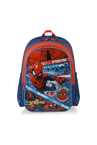 Spıderman İlkokul Çantası Hawk Go Spıdey W2 Çok Renkli