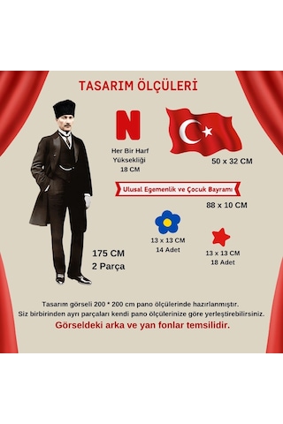 23 Nisan Hatırası Pano Süsü