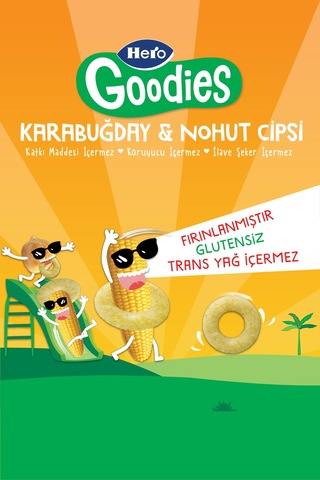 Hero Goodies Süt Mısırlı Sağlıklı Cips 30g X8