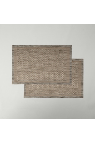 Linens Ortega 2'li 45x30 Cm Amerikan Servisi Bej Bej