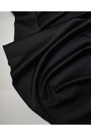 Siyah Renkte Tafta Benzeri Kumaş En: 140 Cm-10470 Siyah
