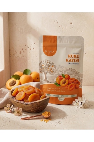 Nima Gurme Premium Kuru Kayısı 165 G