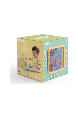 5292 Oyuncak Educatıonal Cube Puzzle Standart
