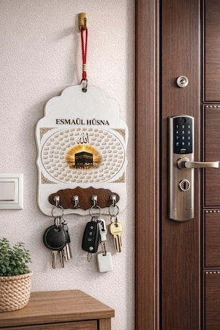 Ahşap Anahtarlık Ve Duvar Süsü Dua Temalı 17 X 23 74333464