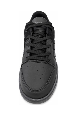 Papucumun Dünyası Lambırlent Unisex Bağcıklı Şeritli Hafif Konforlu Sneaker siyah