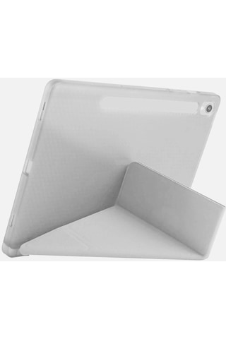 Samsung Galaxy Uyumlu Tab S10 Fe Plus 13.1 Kalemlikli Mars Tablet Kılıfı - Gri Diğer