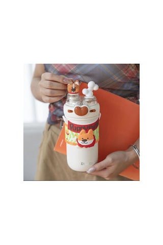 Dıller 520 Ml Paslanmaz Çelik Termos Ekru