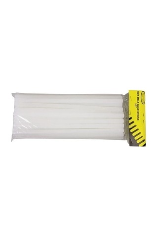 Buğz Şeffaf Sıcak Silikon Çubuğu Mum Silikon İnce 1 Kg 30 Cm