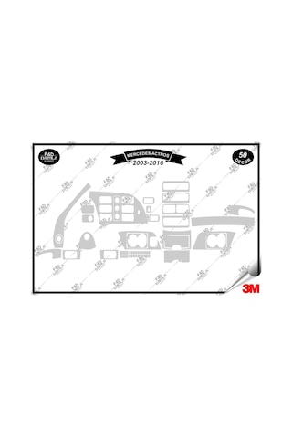 Mercedes Actros 2003-2016 Torpido Konsol Trim Göğüs Maun Kaplama Set 50 Parça Gümüş Mercedes Actros 2003-2016 Torpido Konsol Trim Göğüs Maun Kaplama Set 50 Parça Gümüş