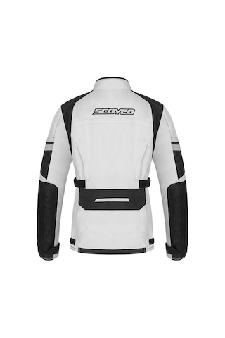 Motoanl Motosiklet Kadın Montu 4 Mevsim Uzun Oxford 600-d Dayanıklı Kumaş Women Motor Mont Grey