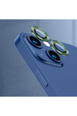 Apple Uyumlu iPhone 14 Pro Max Zore Cl-07 Kamera Lens Koruyucu Derin Mor