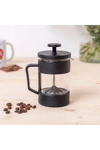 Periboia Siyah Cam French Press 350 Ml Renkli