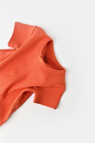 BabyCosy Organik Kısa Kollu Tulum Tarçın - Csyw1015 - Rebebe Tarçın