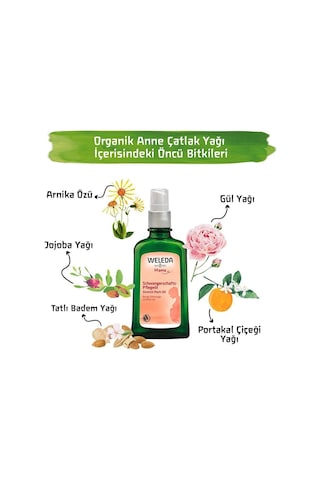 Weleda Anne Çatlak Bakım Yağı 100 ML