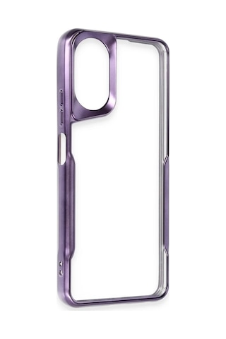 Storeşahin Realme 12 Lite Kılıf Boyi Silikon Kapak - Derin Mor Shn0720