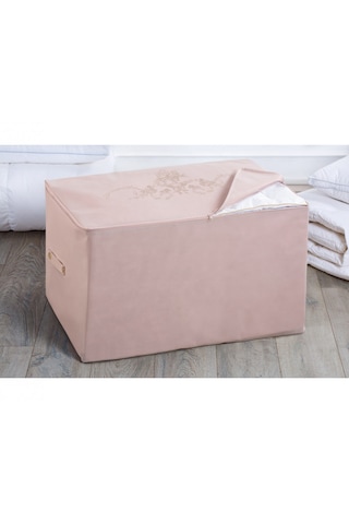 Madame Coco Çiçek Desen Baskılı Hurç Bhu-0474x46x46cm-pudra Pudra