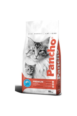 Pancho Somon Balık Etli Yetişkin Kedi Maması 15 KG Pancho Somon Balık Etli Yetişkin Kedi Maması 15 KG