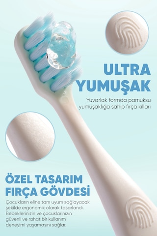 Babyton Bio Zebra Çocuk Diş Fırçası