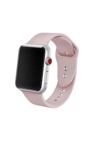Ally Apple Watch Uyumlu 7-8 41mm 6-5-4- 40mm Silikon Kordon Kayış 3-2-1 38mm- 5775
