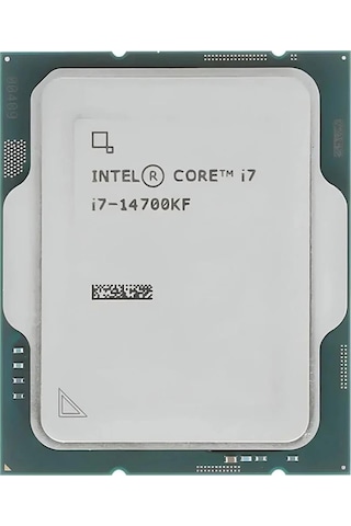 Intel Core İ7 14700kf Tray 3.4ghz Max 5.60ghz 20 Çekirdek 33mb L3 Önbellek 1700 Kutusuz İşlemci