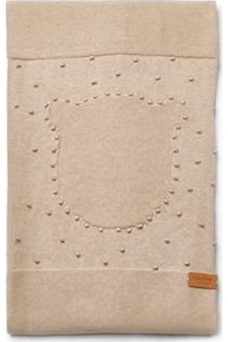 Bebek Triko Battaniye %100 Organik Pamuk - Yenidoğan Serisi - Csy8132 Camel