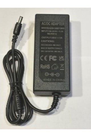 56 Volt 1 Amper Adaptör 56 V 1000 Mah 5.5 Mm 2.5 Mm Adaptör